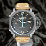 Panerai Luminor 1950 3 Days Chrono Flyback PAM00580 PAM580 44MM Ceramic Black Dial Full Set WARRANTY