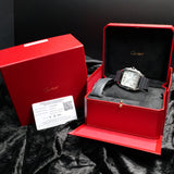 Cartier Santos de Cartier Chronograph WSSA0017 41MM x 54MM Steel White Dial Full Set WARRANTY