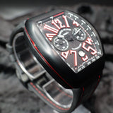 Franck Muller Vanguard V45 CC DT TT NR BR 44MM Titanium Black Dial Full Set WARRANTY