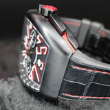 Franck Muller Vanguard V45 CC DT TT NR BR 44MM Titanium Black Dial Full Set WARRANTY