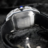Cartier Santos 100 XL Chronograph W20090X8 42MM White Dial WARRANTY