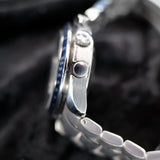 Omega Speedmaster Date 3212.80.00 40MM Blue Dial Full Set WARRANTY