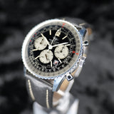 Breitling Navitimer Vintage Dated 1972 7806 41MM Black Dial Watch and Papers WARRANTY