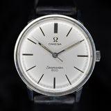 Omega Seamaster 600 Dated 1967 135.011 34MM Steel Silver Dial Watch and box WARRANTY