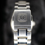 Grand Seiko Spring Drive GMT SBGE005 41MM Steel Silver Dial Full Set