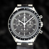 Omega Speedmaster Professional Moonwatch 311.30.42.30.01.005 42MM Steel Black Dial Full Set WARRANTY
