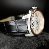 Cartier Calibre Two Tone W7100043 42MM Steel Rose Gold Silver Dial Full Set WARRANTY