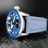 Blancpain Fifty Fathoms Bathyscaphe 5000-0240-O52A 43.6MM Blue Dial Full Set WARRANTY