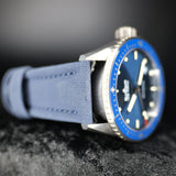 Blancpain Fifty Fathoms Bathyscaphe 5000-0240-O52A 43.6MM Blue Dial Full Set WARRANTY