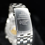 Omega Seamaster Diver 300M Commanders James Bond 007 212.32.41.20.04.001 41MM Steel White Dial Full Set WARRANTY