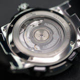 Ulysse Nardin Executive Dual Time 243-00-3/42 43MM Steel Black Dial Full Set WARRANTY