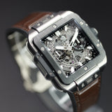 Hublot Square Bang Skeleton Dial 821.NM.0170.RX 42MM Titanium Skeleton Dial Full Set WARRANTY