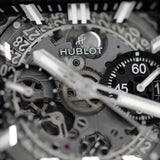Hublot Square Bang Skeleton Dial 821.NM.0170.RX 42MM Titanium Skeleton Dial Full Set WARRANTY