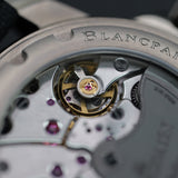 Blancpain Fifty Fathoms Grande Date 5050 12B30 B52A 45MM Titanium Black Dial Full Set WARRANTY