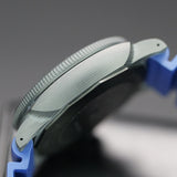 Panerai Submersible QuarantaQuattro Carbotech Blu Abisso PAM01232 44MM Carbon Blue Dial Full Set WARRANTY