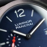 Panerai Luminor Luna Rossa PAM01408/PAM1408 42MM Steel Blue Dial Full Set WARRANTY