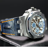 Audemars Piguet Royal Oak Offshore Havana 26470ST.OO.A099CR.01 42MM Steel Blue Brown Dial Full Set