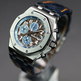 Audemars Piguet Royal Oak Offshore Havana 26470ST.OO.A099CR.01 42MM Steel Blue Brown Dial Full Set