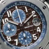 Audemars Piguet Royal Oak Offshore Havana 26470ST.OO.A099CR.01 42MM Steel Blue Brown Dial Full Set