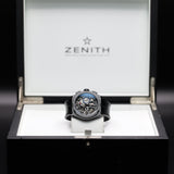 Zenith Defy El Primero 49.9000.9004/78.R582 44MM Ceramic Skeleton Dial Full Set