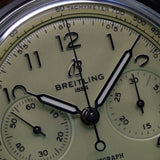 Breitling Premier B09 Chronograph AB0930 40MM Steel Green Dial Full Set WARRANTY