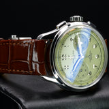 Breitling Premier B09 Chronograph AB0930 40MM Steel Green Dial Full Set WARRANTY