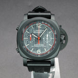 Panerai Luminor 1950 Chronograph Flyback "Luna Rossa" PAM01037 44MM Ceramic Black Dial Full Set WARRANTY