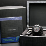 Panerai Luminor 1950 Chronograph Flyback "Luna Rossa" PAM01037 44MM Ceramic Black Dial Full Set WARRANTY