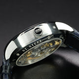 Glashutte Original PanoMaticLunar 1-90-02-46-32-35 40MM Steel Blue Dial Full Set WARRANTY