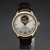 Carl F Bucherer Heritage Tourbillon Double Peripheral 00.10802.03.13.01 43MM Rose Gold Silver Dial