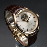 Carl F Bucherer Heritage Tourbillon Double Peripheral 00.10802.03.13.01 43MM Rose Gold Silver Dial