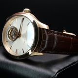 Carl F Bucherer Heritage Tourbillon Double Peripheral 00.10802.03.13.01 43MM Rose Gold Silver Dial
