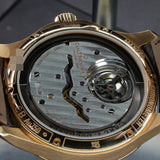 Carl F Bucherer Heritage Tourbillon Double Peripheral 00.10802.03.13.01 43MM Rose Gold Silver Dial