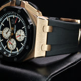 Audemars Piguet Royal Oak Offshore Chronograph 26401RO.OO.A002CA.01 44MM Rose Gold Black Dial Full Set WARRANTY