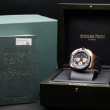 Audemars Piguet Royal Oak Offshore Chronograph 26401RO.OO.A002CA.01 44MM Rose Gold Black Dial Full Set WARRANTY
