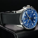 Jaeger-LeCoultre Polaris Chronograph Q9028480 42MM Steel Blue Dial Full Set WARRANTY