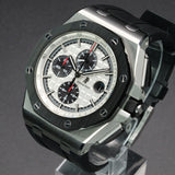 Audemars Piguet Royal Oak Offshore Chronograph 'Panda' 26400SO.OO.A002CA.01 44MM Steel Silver Dial Full Set WARRANTY