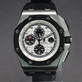 Audemars Piguet Royal Oak Offshore Chronograph 'Panda' 26400SO.OO.A002CA.01 44MM Steel Silver Dial Full Set WARRANTY