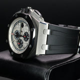 Audemars Piguet Royal Oak Offshore Chronograph 'Panda' 26400SO.OO.A002CA.01 44MM Steel Silver Dial Full Set WARRANTY