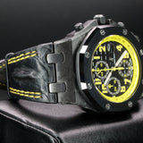 Audemars Piguet Royal Oak Offshore Chronograph Bumblebee 26176FO 42MM Carbon Black Dial Full Set WARRANTY