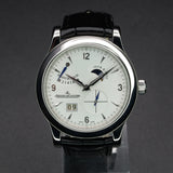 Jaeger-LeCoultre Master Eight Days Q1608420 42MM Steel Silver Dial