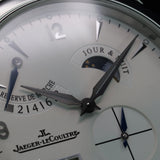 Jaeger-LeCoultre Master Eight Days Q1608420 42MM Steel Silver Dial