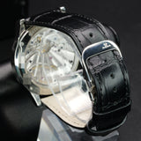 Jaeger-LeCoultre Master Eight Days Q1608420 42MM Steel Silver Dial