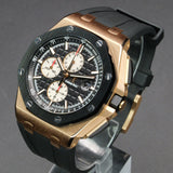 Audemars Piguet Royal Oak Offshore Chronograph 26401RO.OO.A002CA.01 44MM Rose Gold Black Dial Full Set WARRANTY