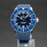 Breitling Super Ocean Heritage AB3111161C1S1 42MM Steel Blue Dial Full Set WARRANTY