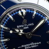 Breitling Super Ocean Heritage AB3111161C1S1 42MM Steel Blue Dial Full Set WARRANTY