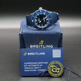 Breitling Super Ocean Heritage AB3111161C1S1 42MM Steel Blue Dial Full Set WARRANTY