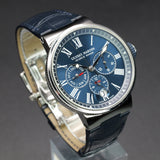 Ulysse Nardin Marine Chronograph 1533-150/43 43MM Steel Blue Dial Full Set WARRANTY