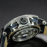 Ulysse Nardin Marine Chronograph 1533-150/43 43MM Steel Blue Dial Full Set WARRANTY
