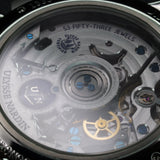 Ulysse Nardin Marine Chronograph 1533-150/43 43MM Steel Blue Dial Full Set WARRANTY